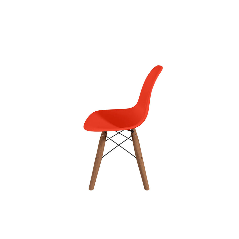 Silla Infantil Oslo replica Eames - Naranja - Tugow