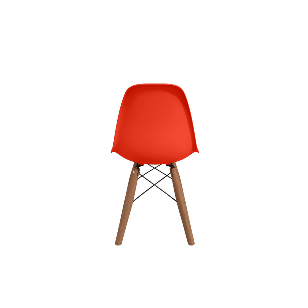 Silla Infantil Oslo replica Eames - Naranja - Tugow