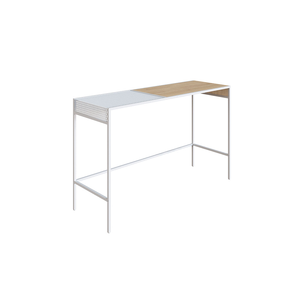 Consola Prems - Blanco y Color Madera - Tugow