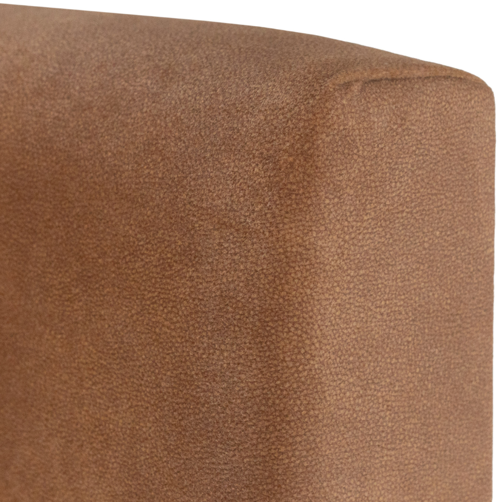 Juego de 3 Paneles Para Cabecera Modular Matrimonial /Queen Size Lunaria - Tela Tipo Gamuzado Camel