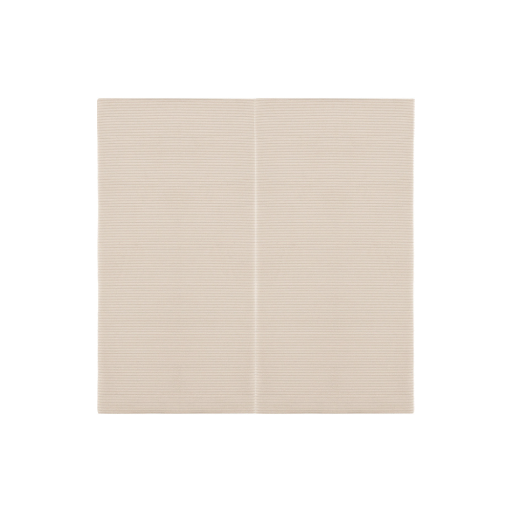 Juego de 2 Paneles Para Cabecera Modular Individual Lunaria - Tela Tipo Pana Marfil