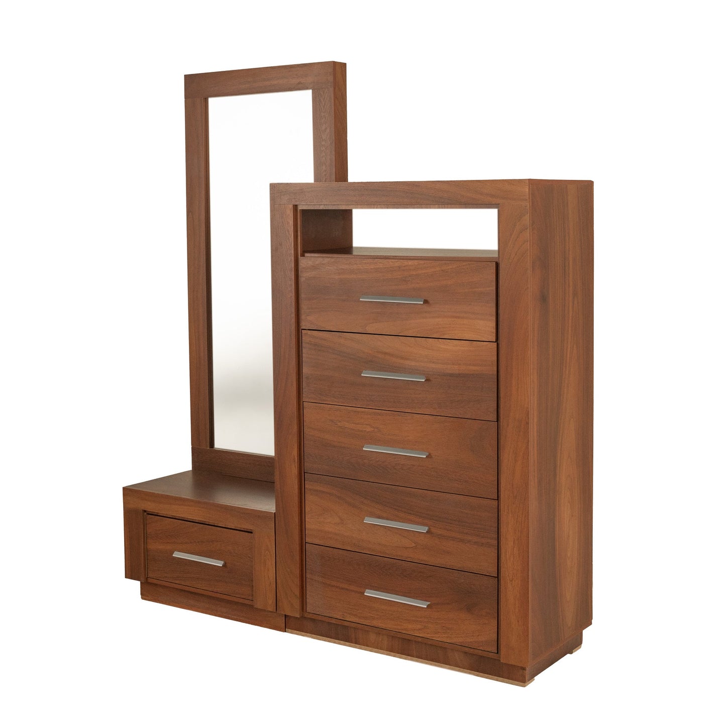 Recámara King Size de 5 pz Tassya - Parota