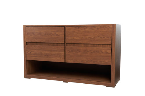 Recámara King Size de 5 pz Luven - Nogal