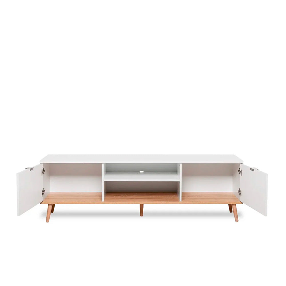 Mesa para tv Rosenborg - Blanco - Tugow