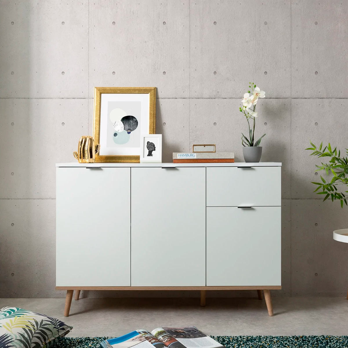 Credenza Rosenborg - Blanco - Tugow