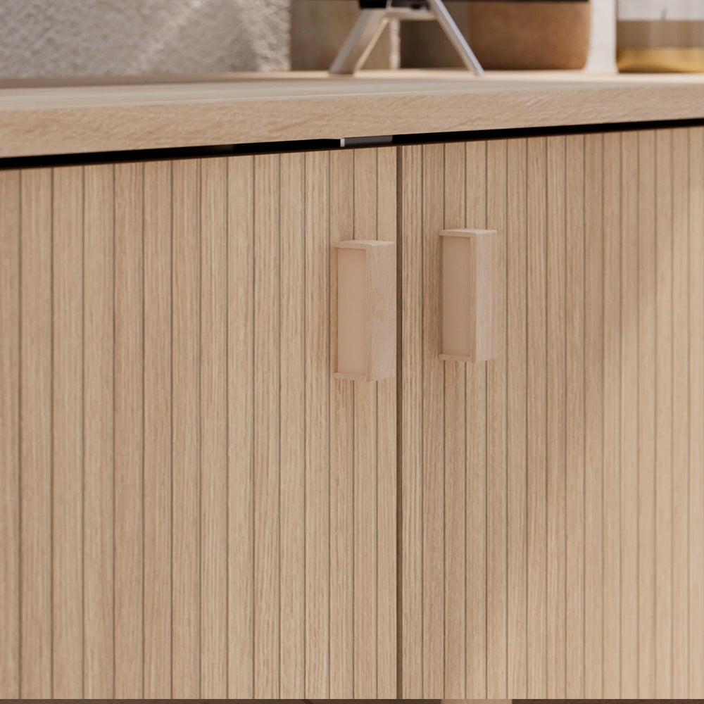 Mueble para TV Rustic - Roble - Tugow