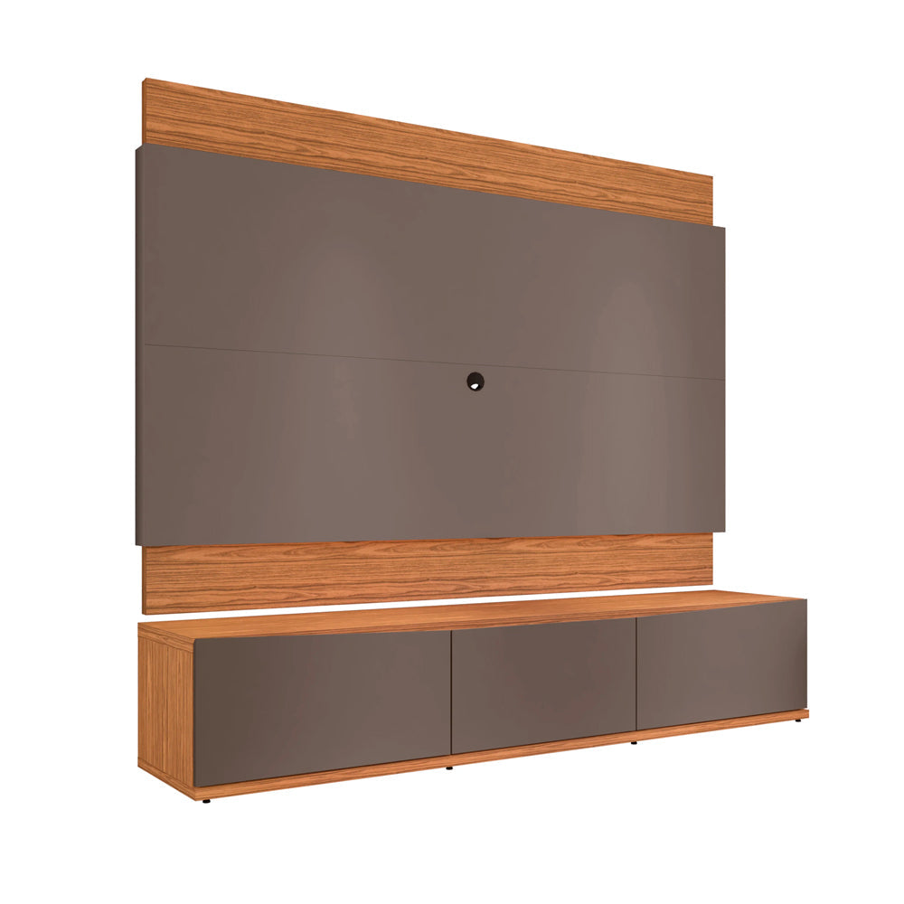 Mesa para tv Sabatini - Gris y Nogal Claro - Tugow