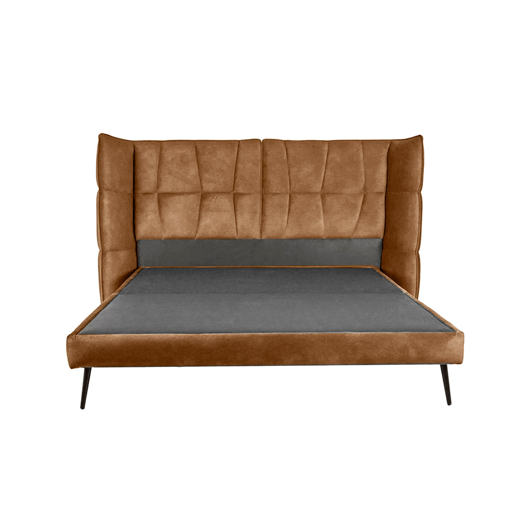 Cama Queen Aina - Café Plomo - Tugow