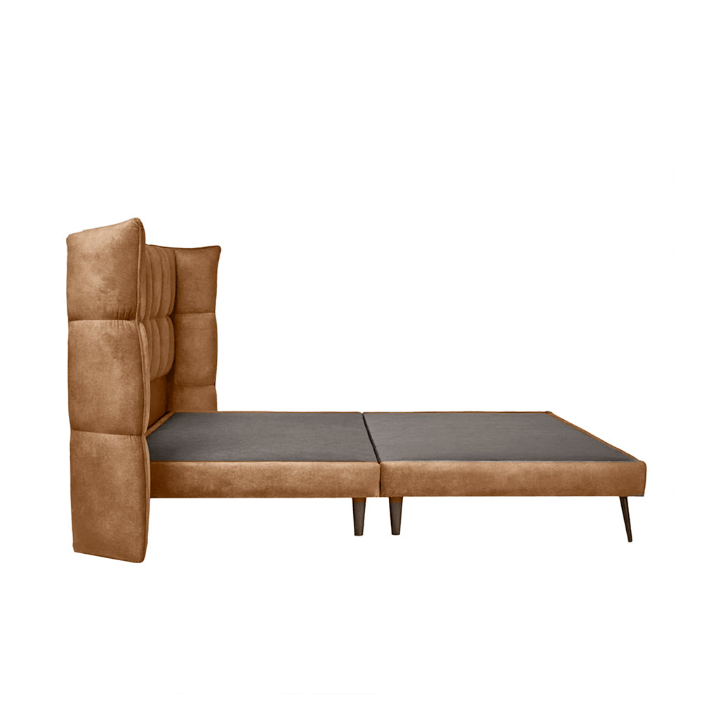 Cama Queen Aina - Café Plomo - Tugow