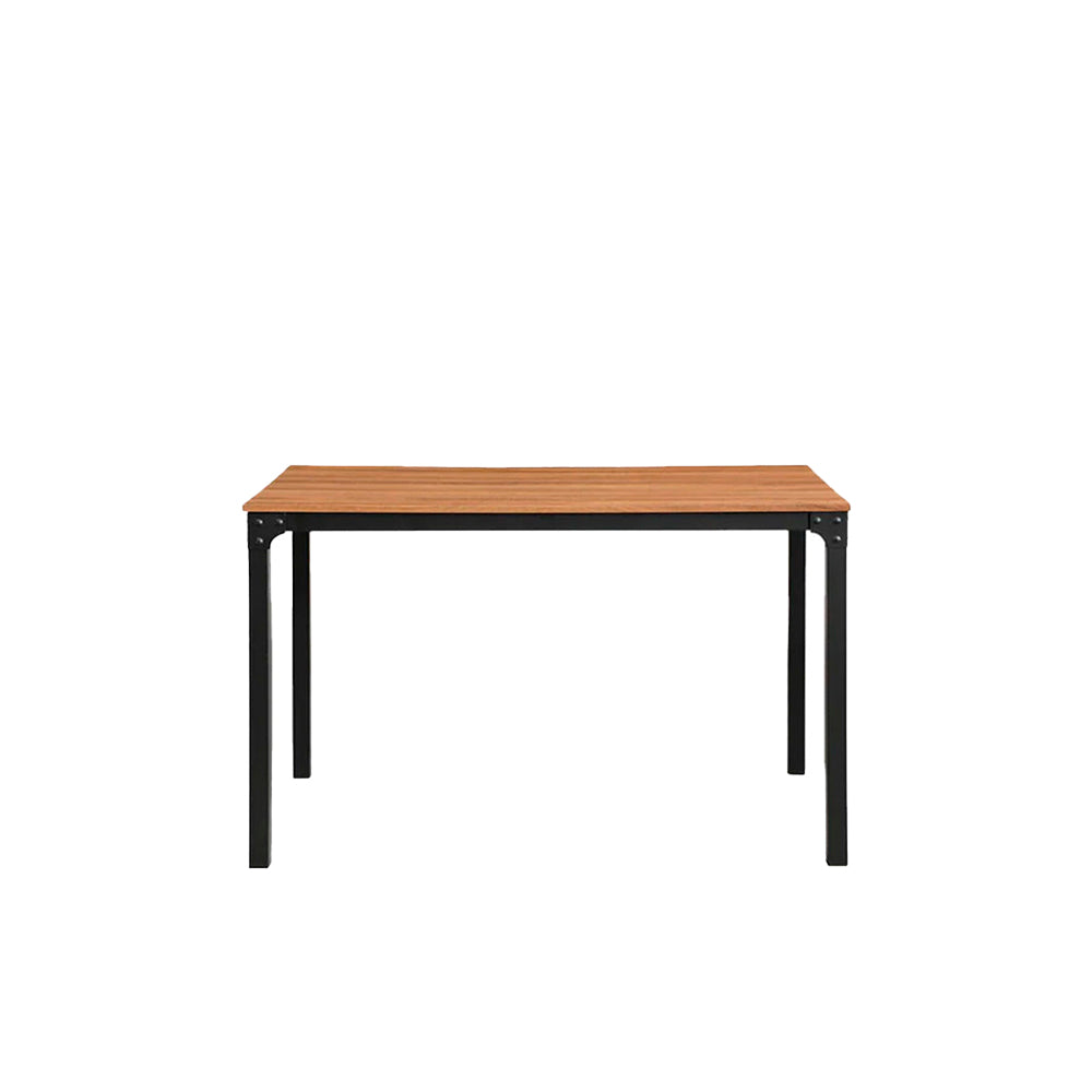 Mesa rectangular Sansa - Color Madera y Negro - Tugow