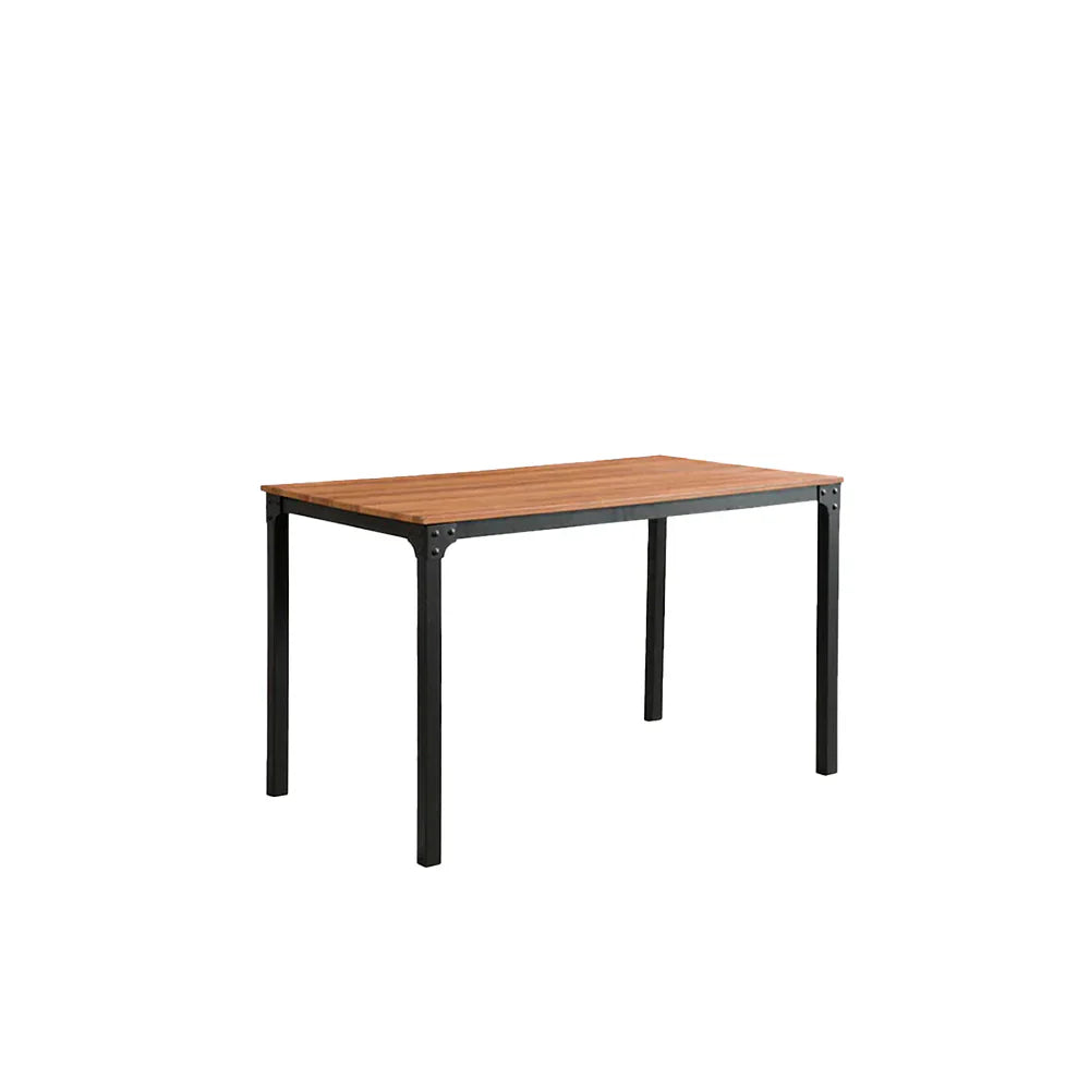 Mesa de comedor Sansa con 4 sillas Vigo - Nogal, Negro y Café