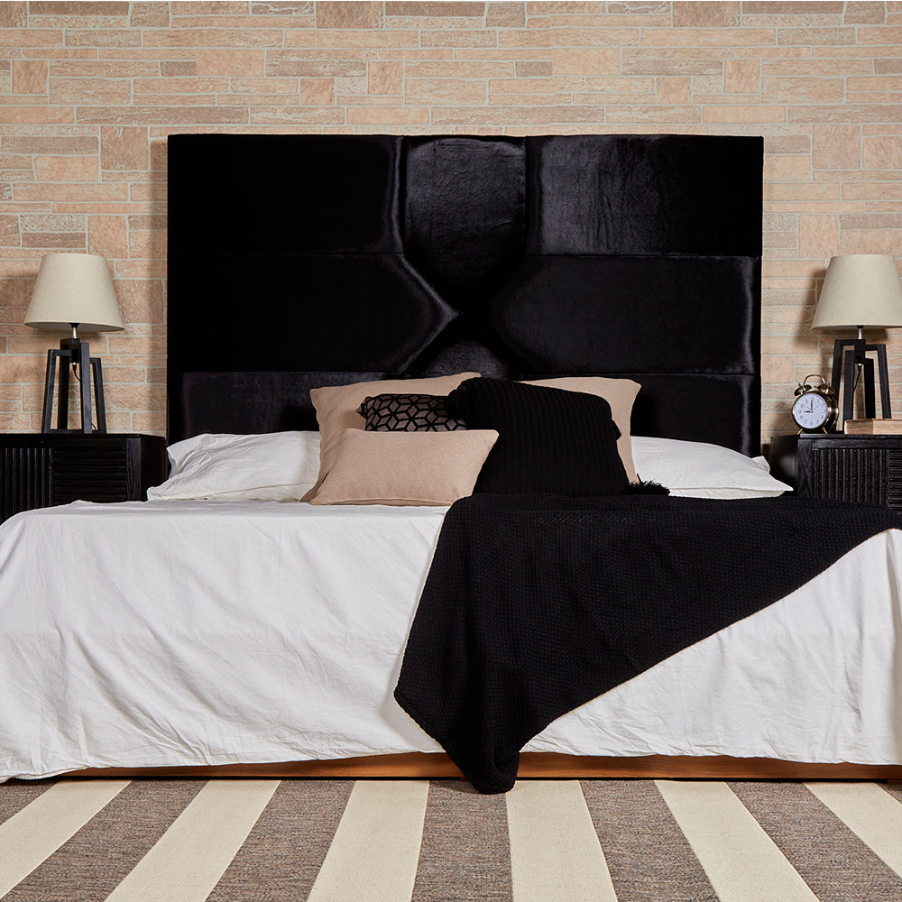 Cabecera Sasari king size - Negro - Tugow