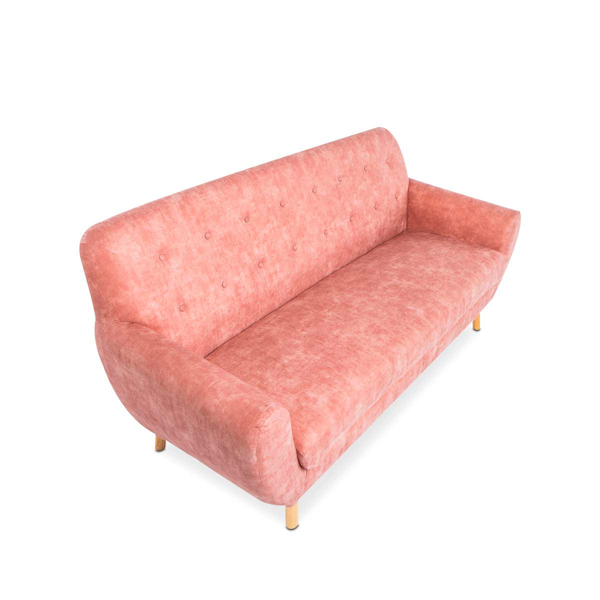 Sofá de 3 plazas rosa - Tu Gow