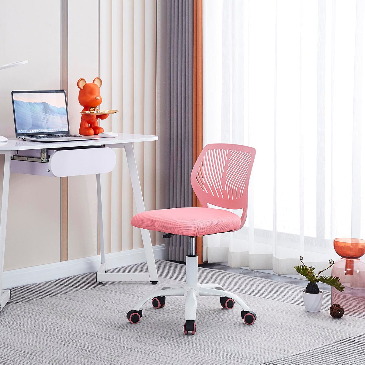 Silla de oficina Hashtag - Rosa - Tu Gow