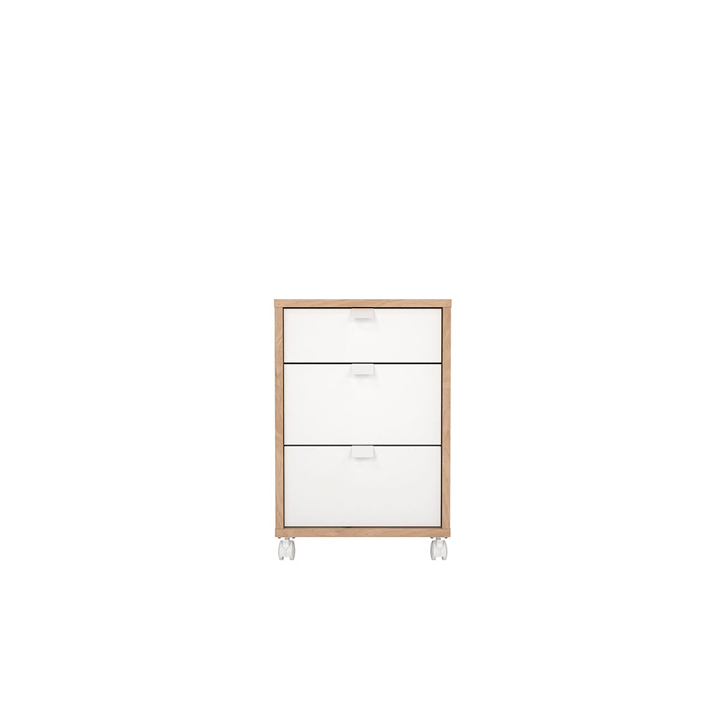 Archivero Sign - Roble y Blanco - Tugow