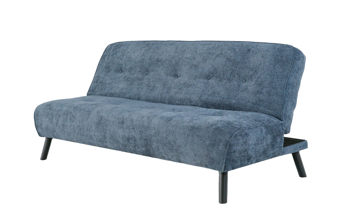 Sofá Cama Wey Tela Chenille - Azul Marino
