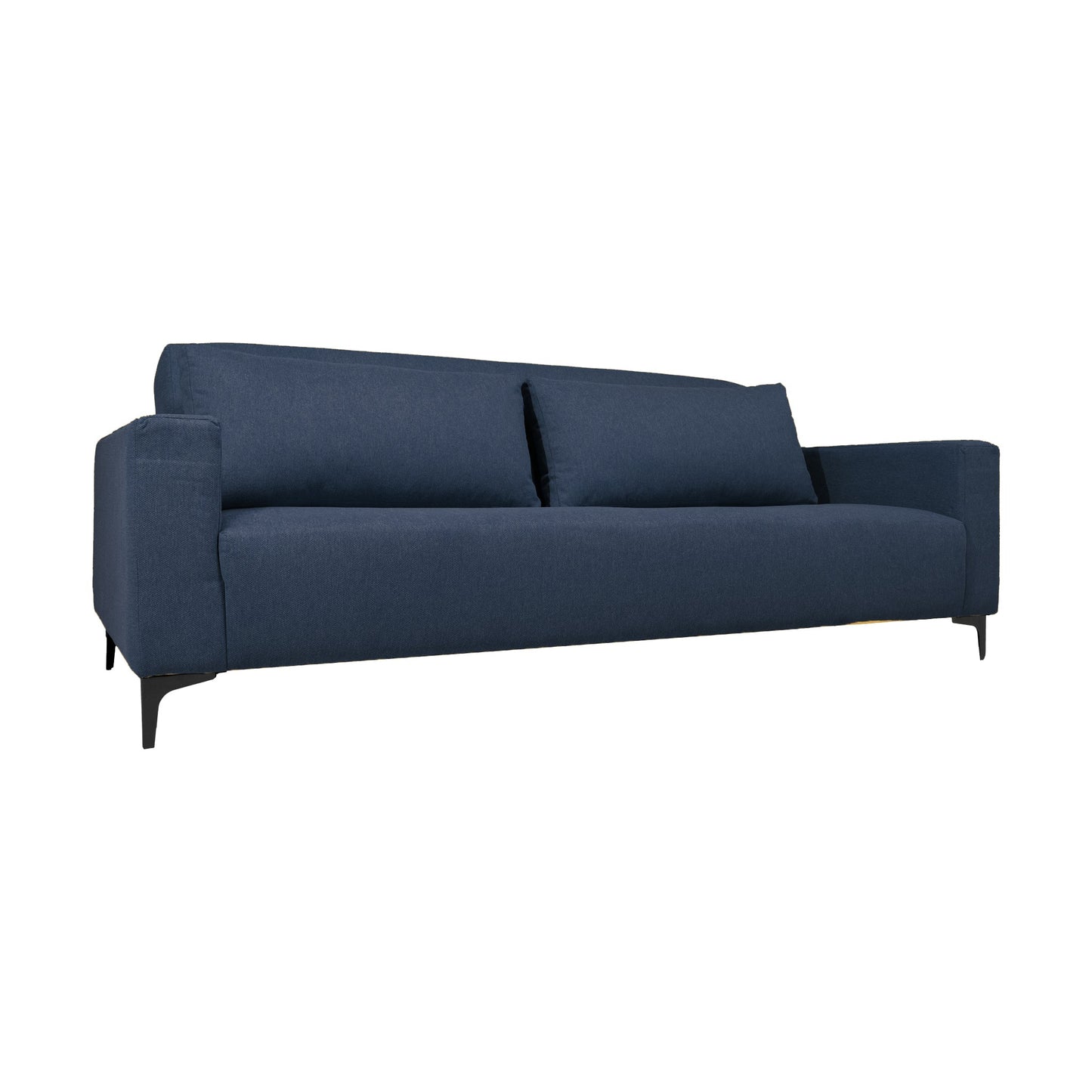 Sofá Cama Landero Bitonal - Azul Marino