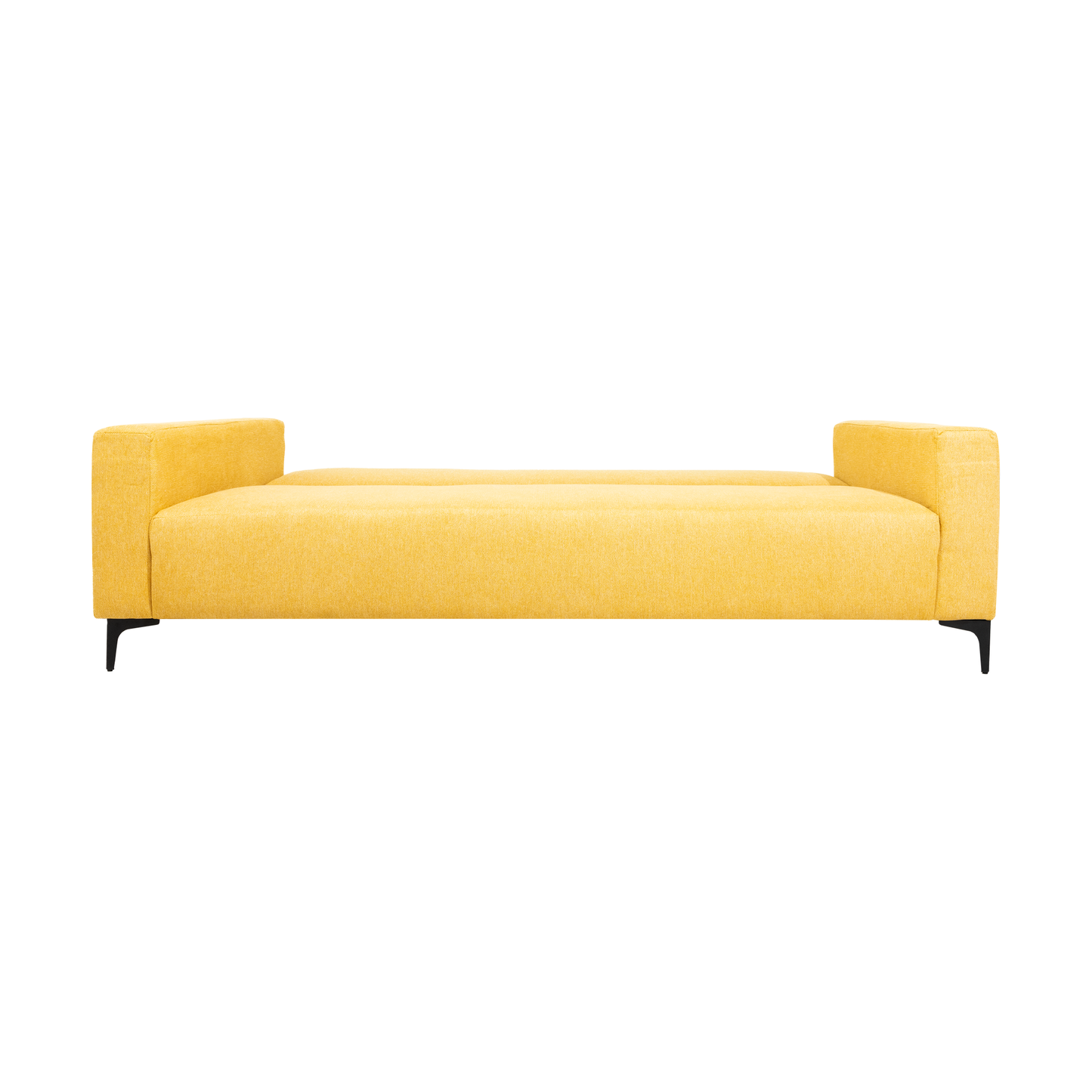 Sofá Cama Landero Bitonal - Mostaza