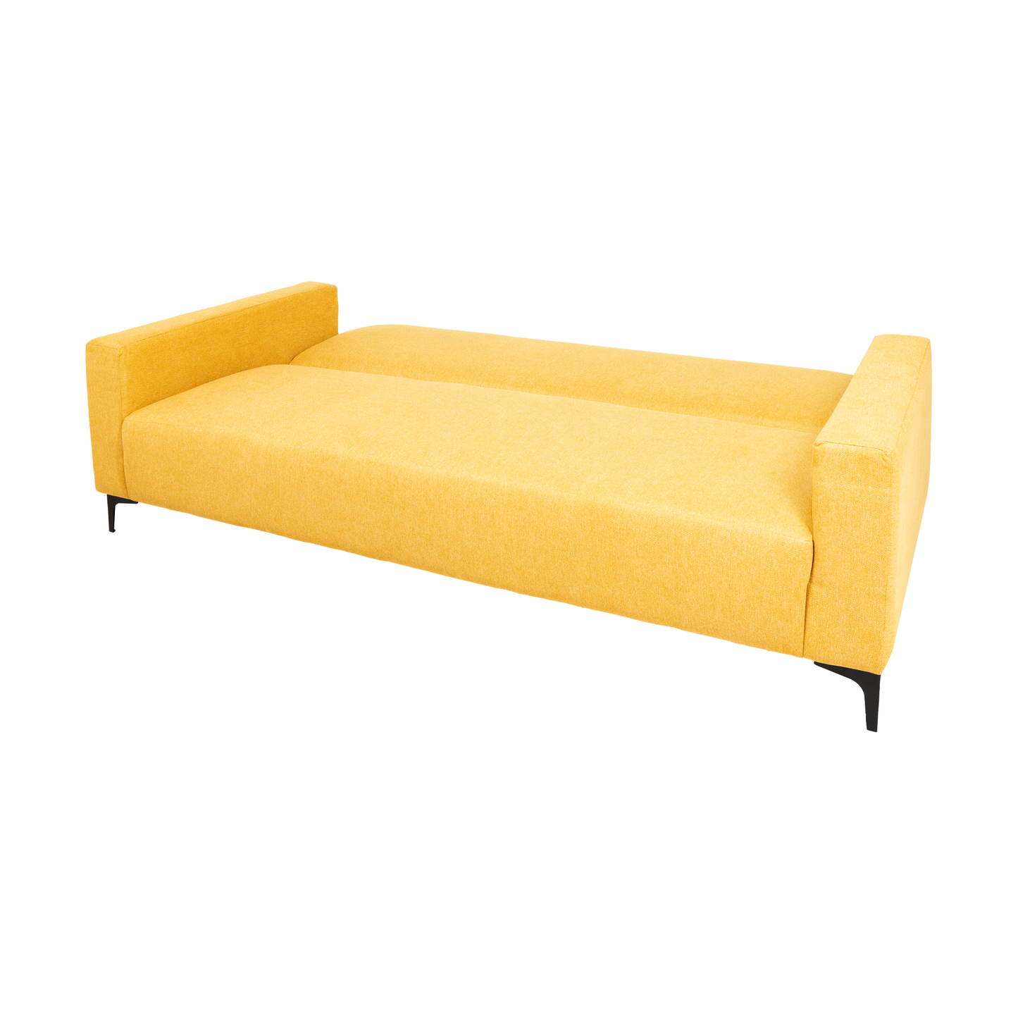 Sofá Cama Landero Bitonal - Mostaza