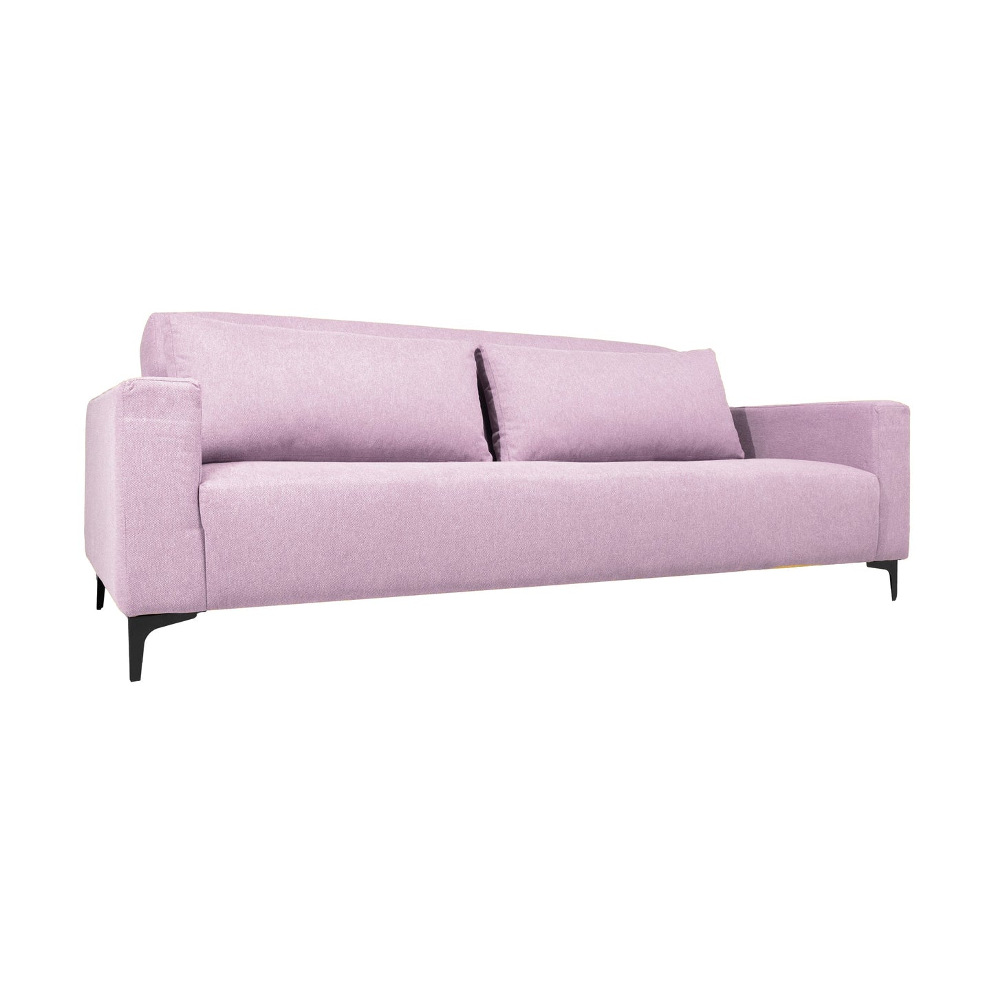 Sofá Cama Landero Bitonal - Rosa