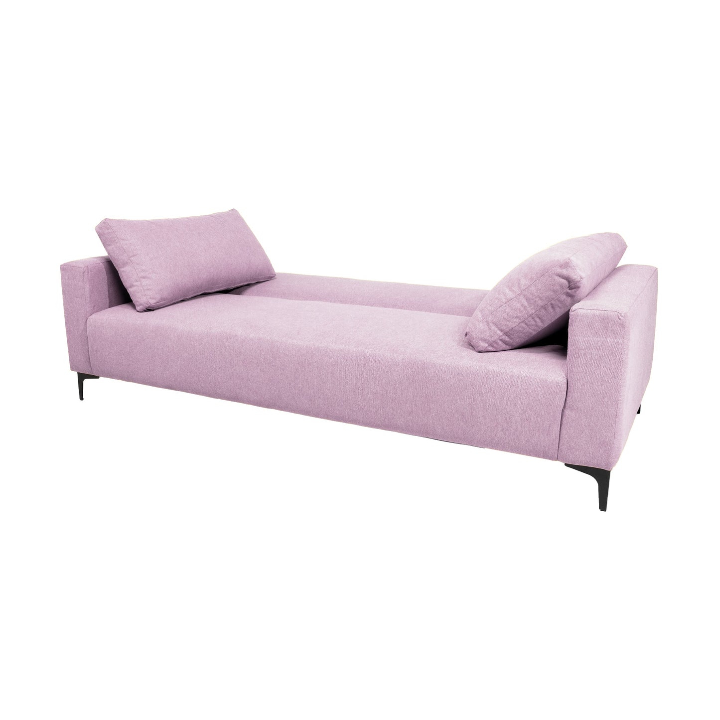 Sofá Cama Landero Bitonal - Rosa