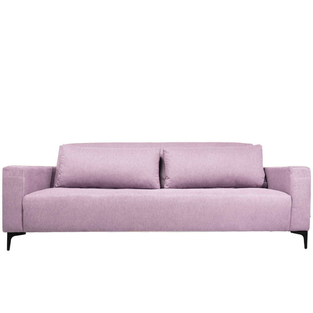 Sofá Cama Landero Bitonal - Rosa