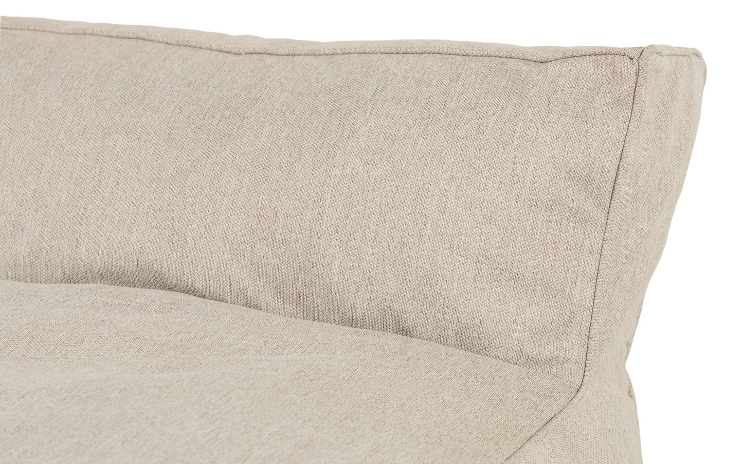 Puff de 2 Plazas Novo - Beige