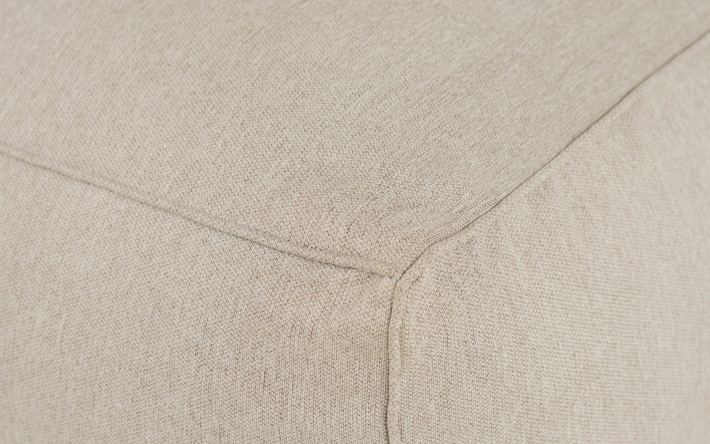 Puff de 2 Plazas Novo - Beige