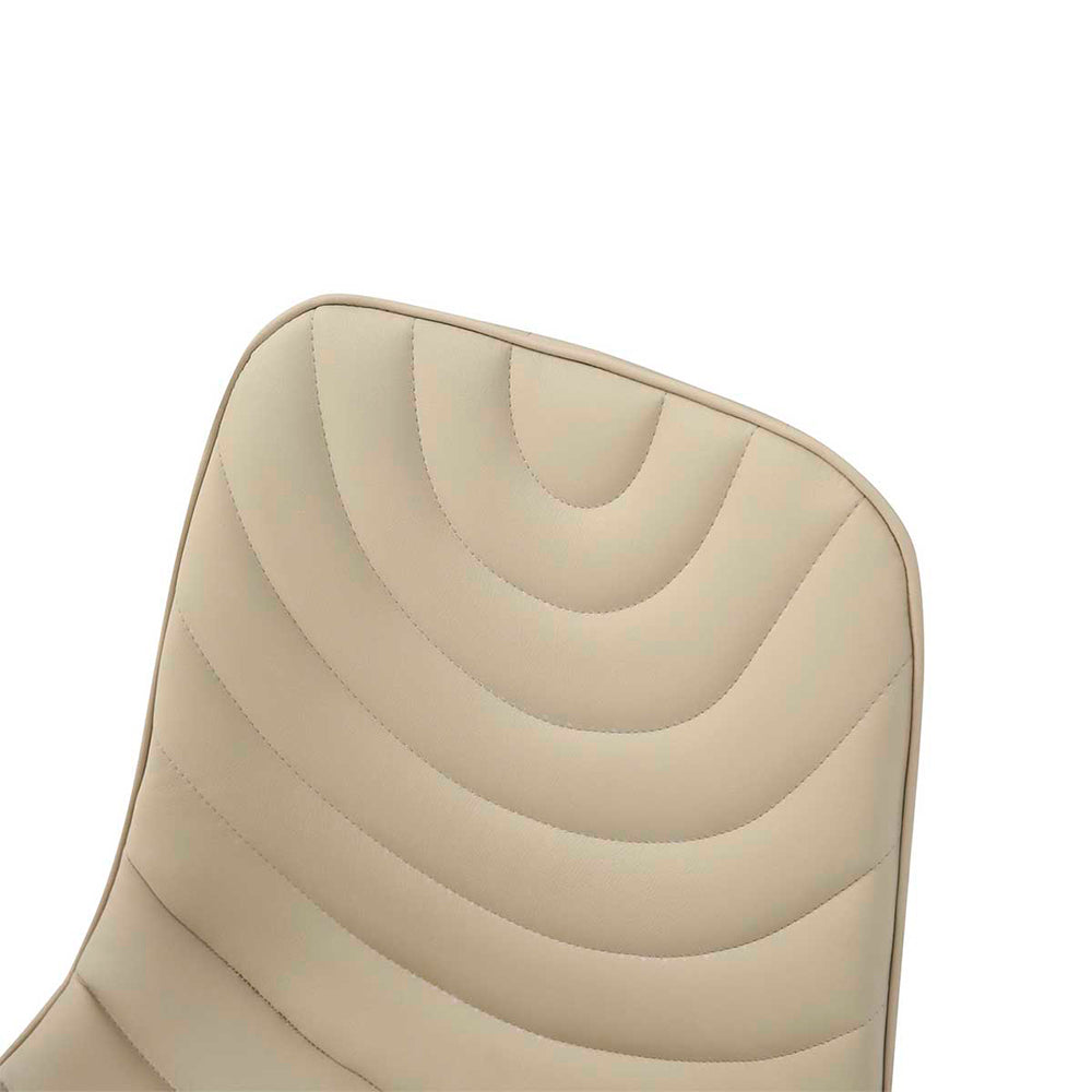 Comedor Stanis con 4 sillas Cersei - Color Madera, Negro, Beige - Tugow