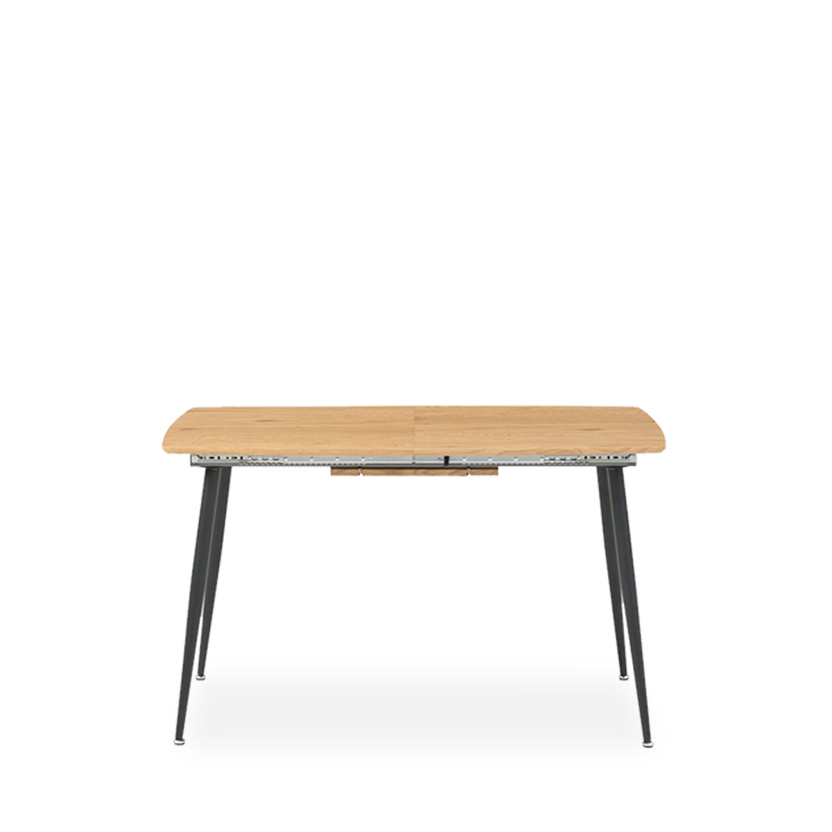 Mesa de comedor extensible Stanis - Color Madera y Negro - Tu Gow