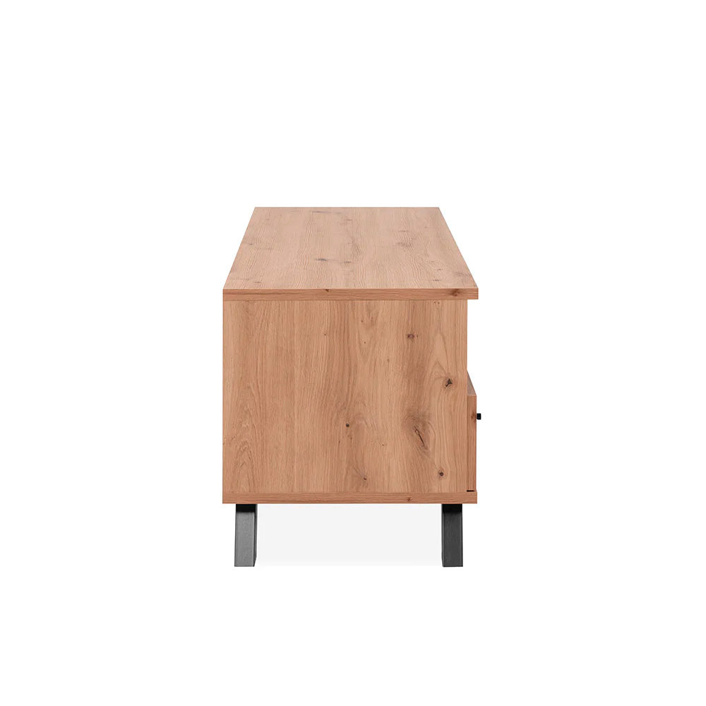 Mesa para tv Sumatra - Roble y Gris Oscuro - Tugow