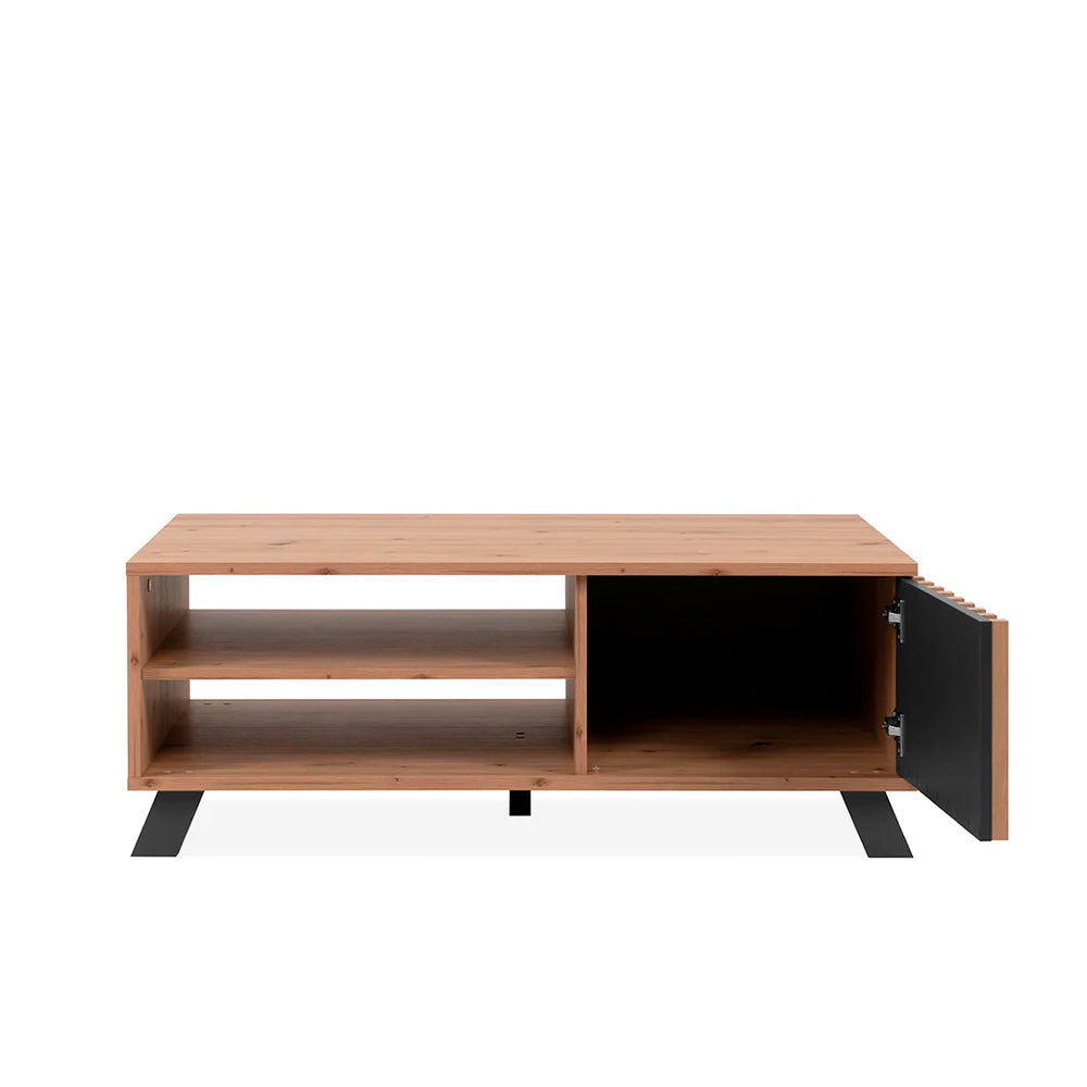 Mesa de centro Sumatra - Roble y Gris Oscuro - Tugow