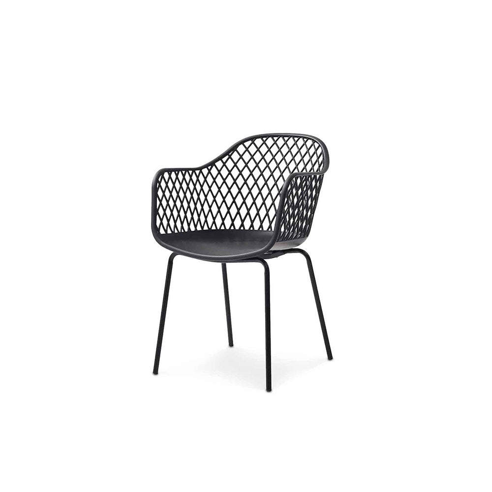 Silla de exterior Rodas - Negro - Tugow