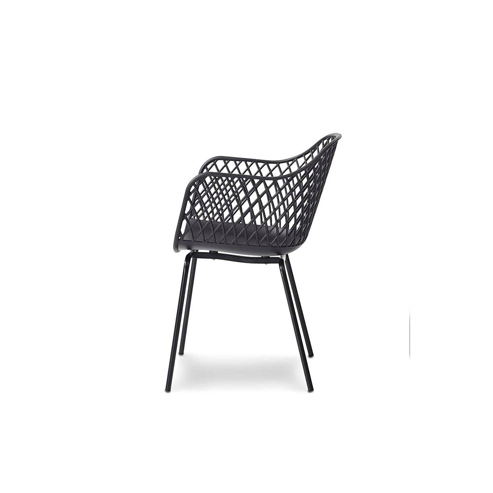 Silla de exterior Rodas - Negro - Tugow
