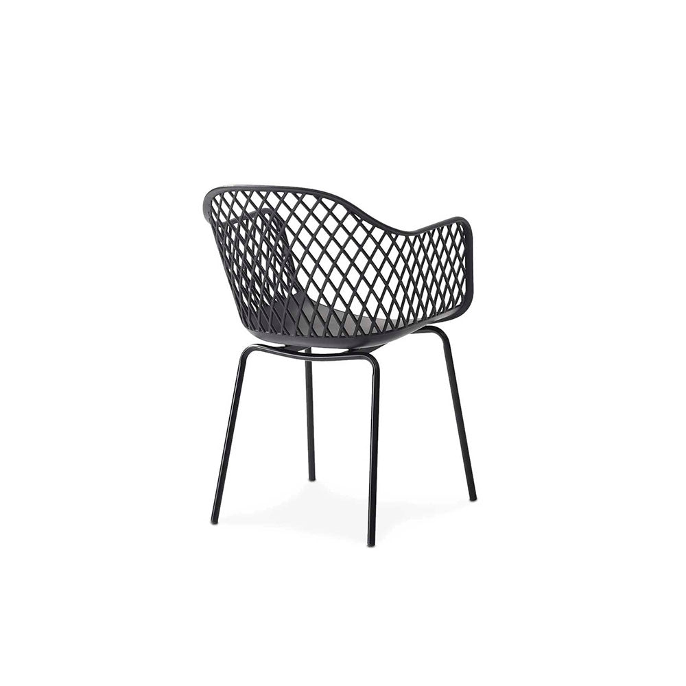 Silla de exterior Rodas - Negro - Tugow
