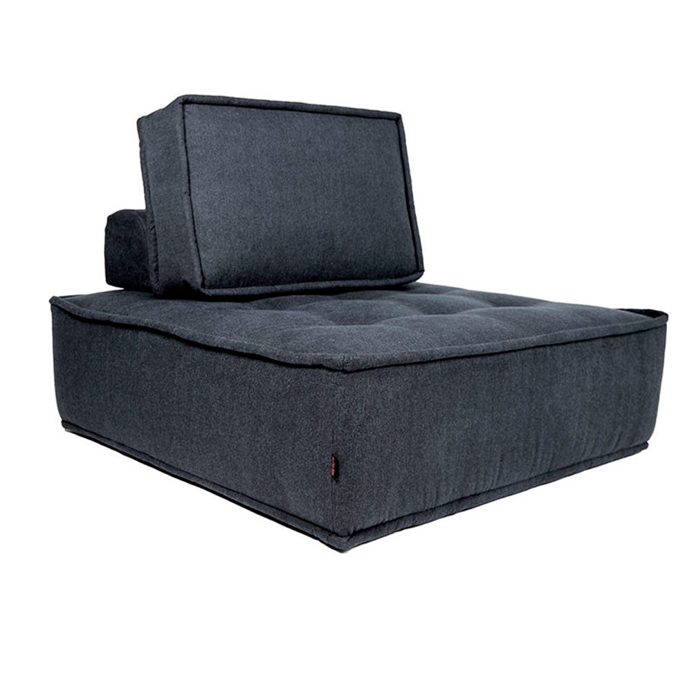 Set Sillones de 1 y 2 plazas Mood - Gris Obscuro - Tugow