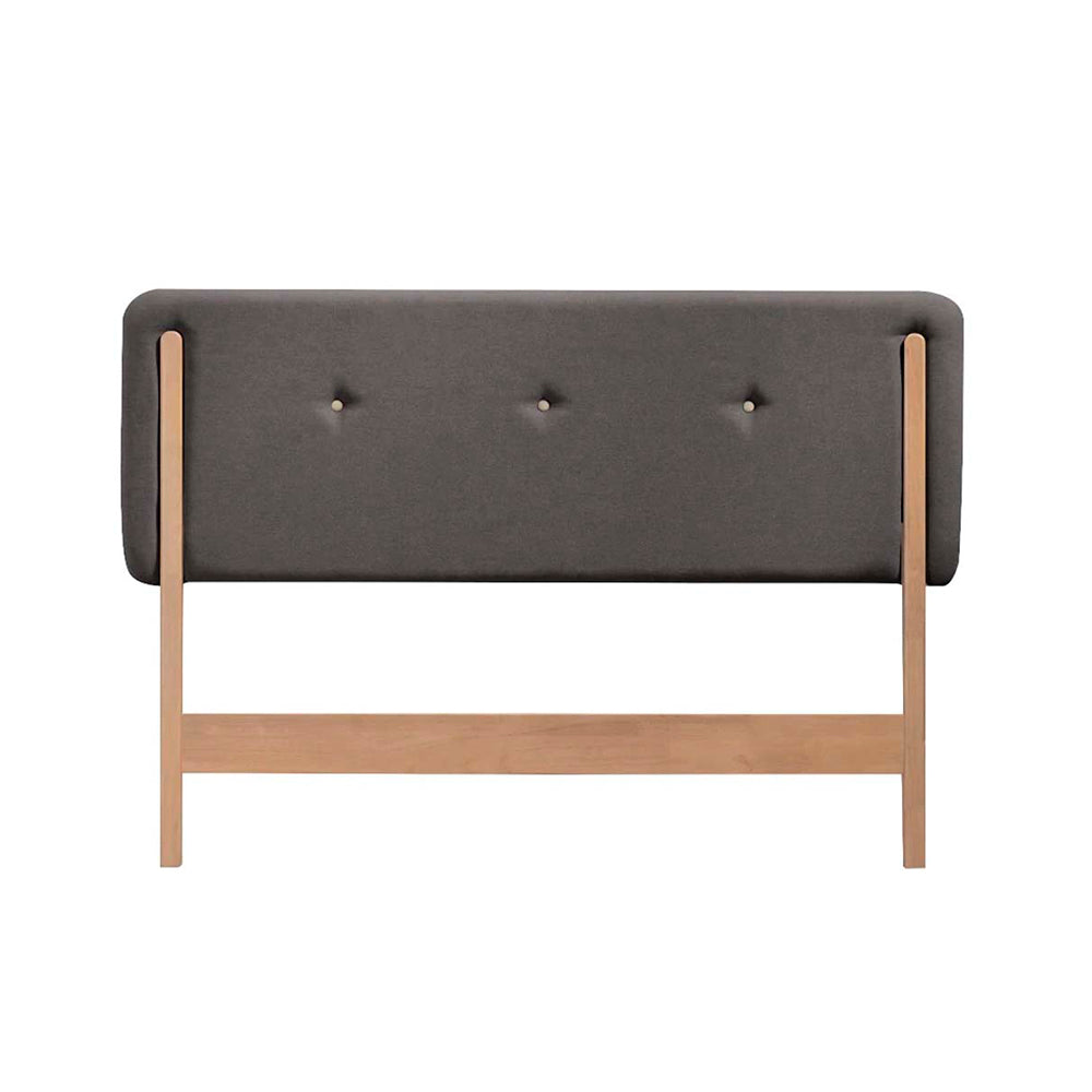 Cabecera tapizada Tao - Gris Oscuro - Tugow