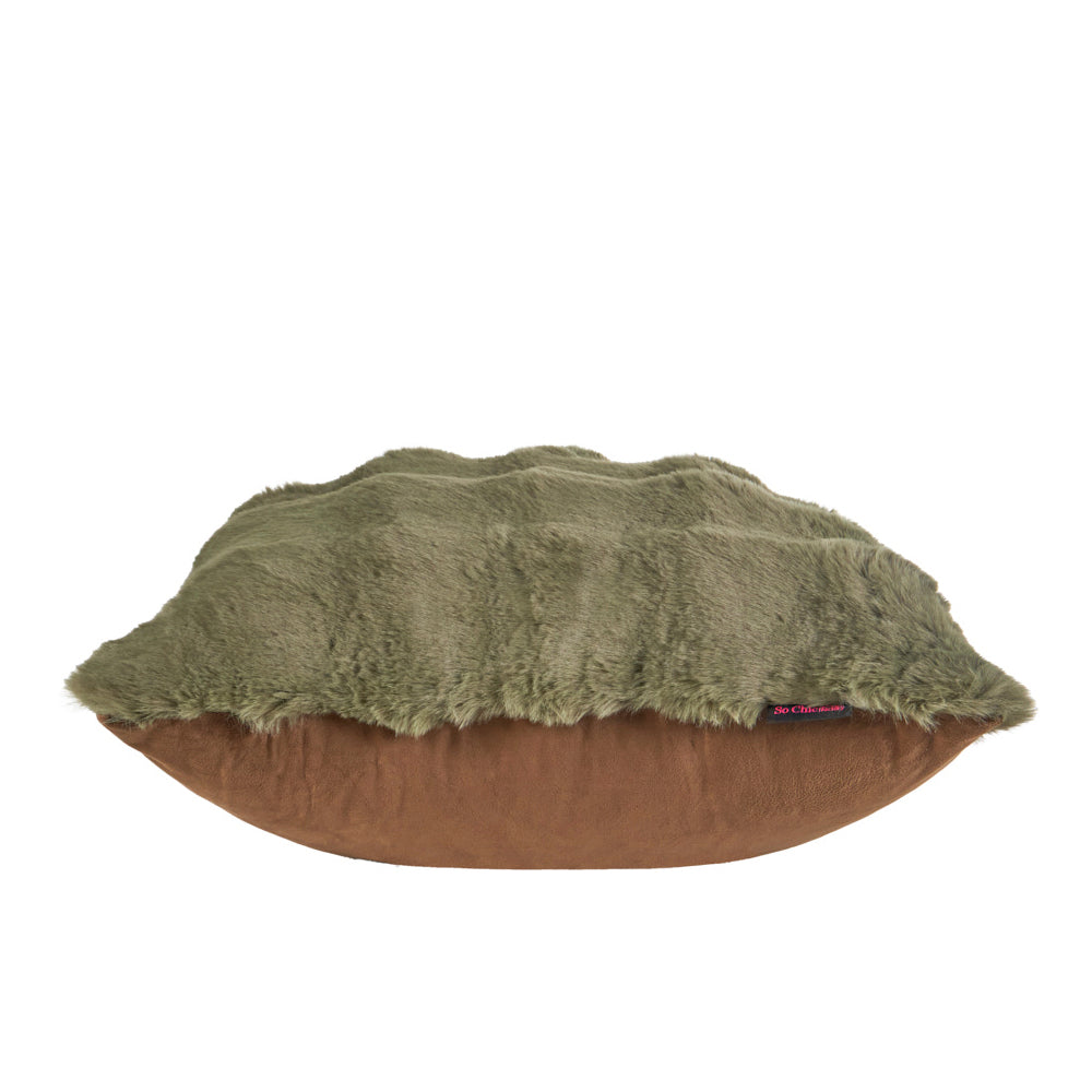 Cojín cuadrado Quartz - Verde Olivo - Tugow