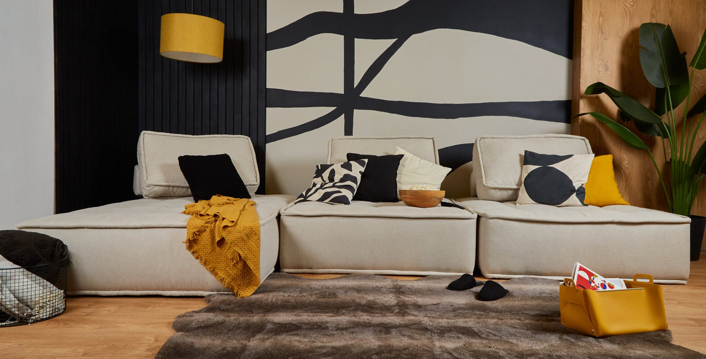 Set Sillones de 1 y 2 plazas Mood - Beige - Tugow