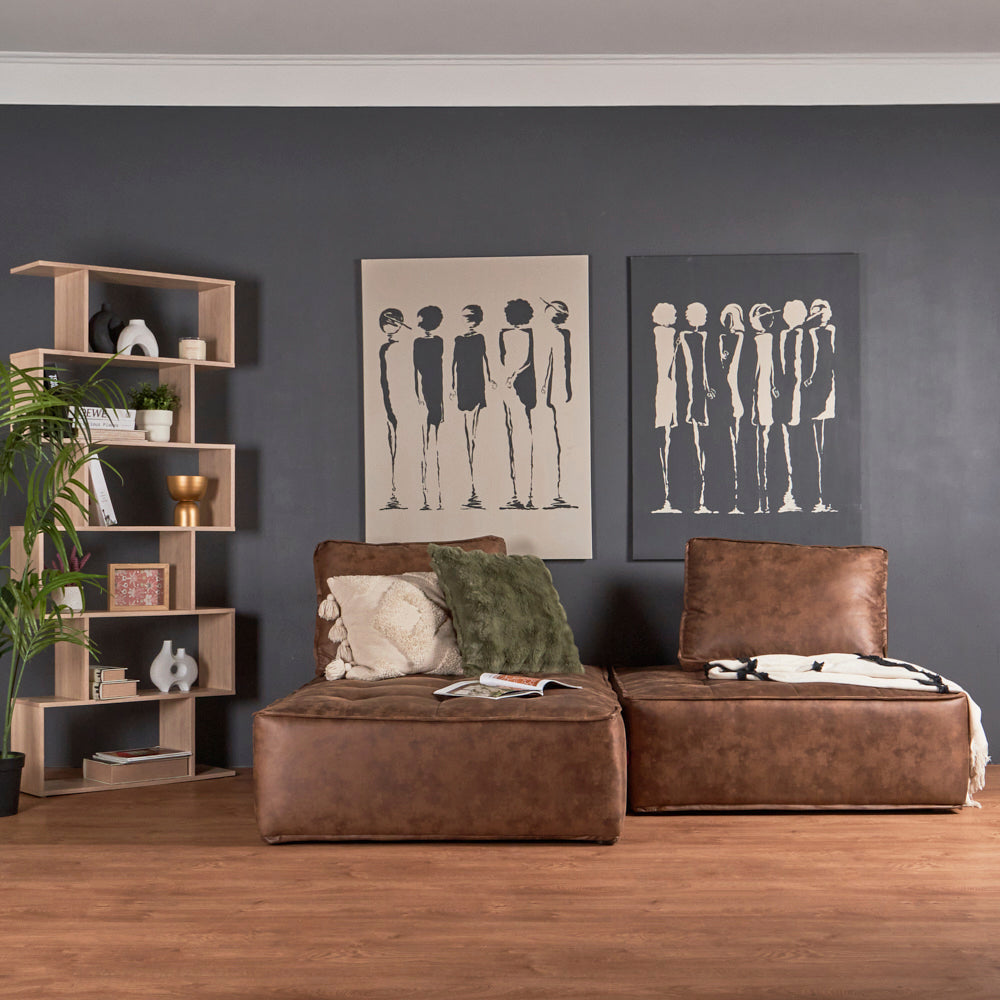Set Sillones de 1 y 2 plazas Mood - Tabaco - Tugow