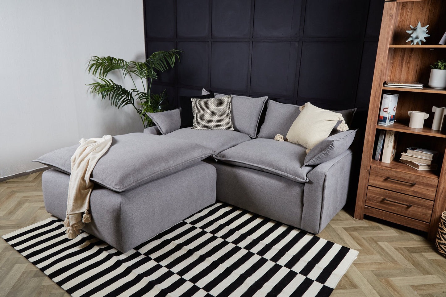 Taburete Pit - Gris Oxford - Tugow