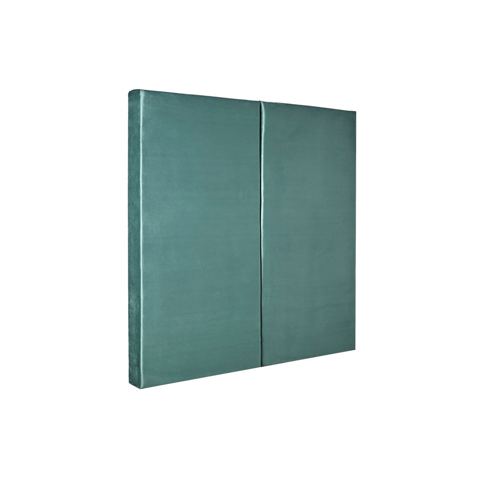 Juego de 2 paneles para cabecera modular individual Lunaria - Verde Olivo - Tugow