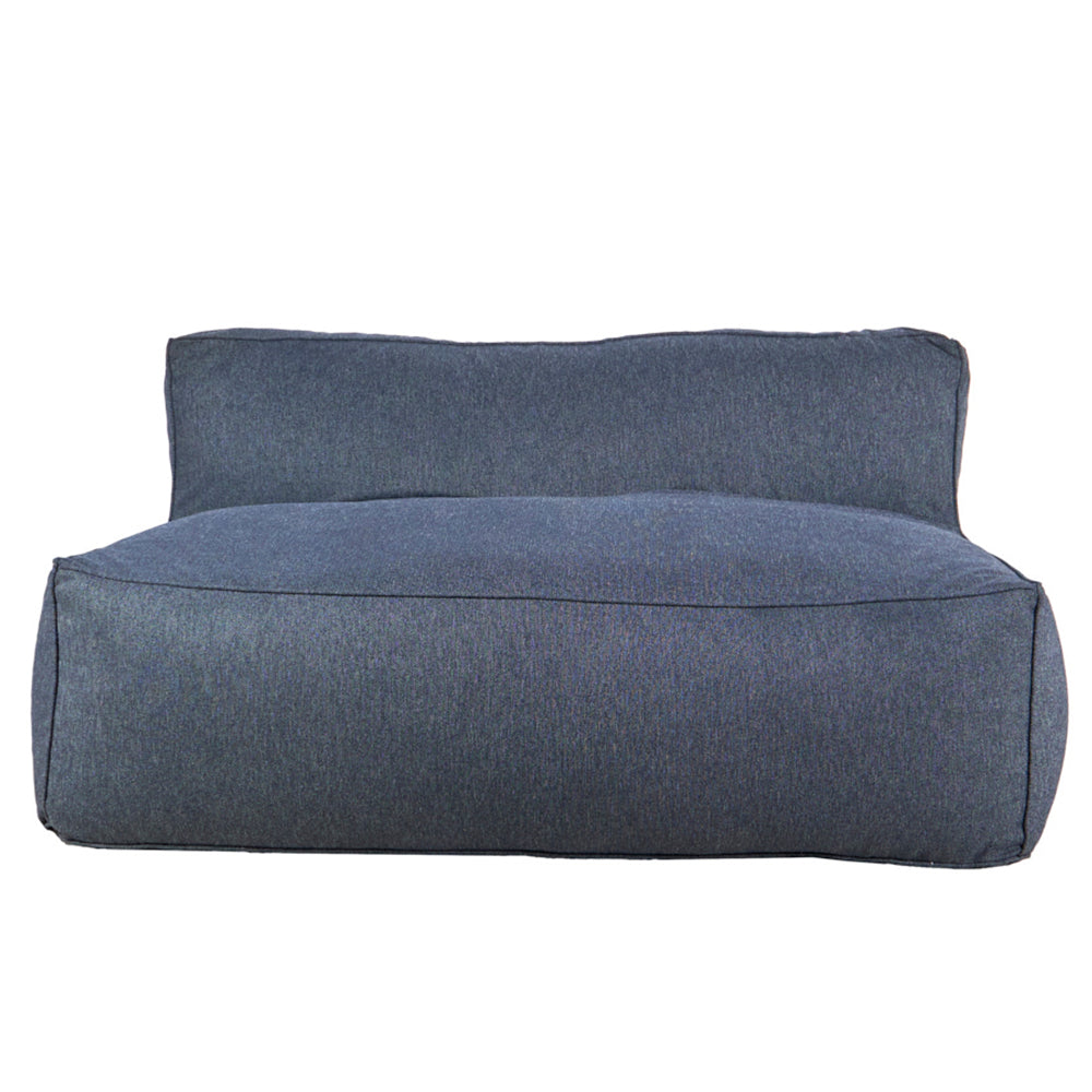 Puff de 2 Plazas Novo - Azul Marino - Tugow