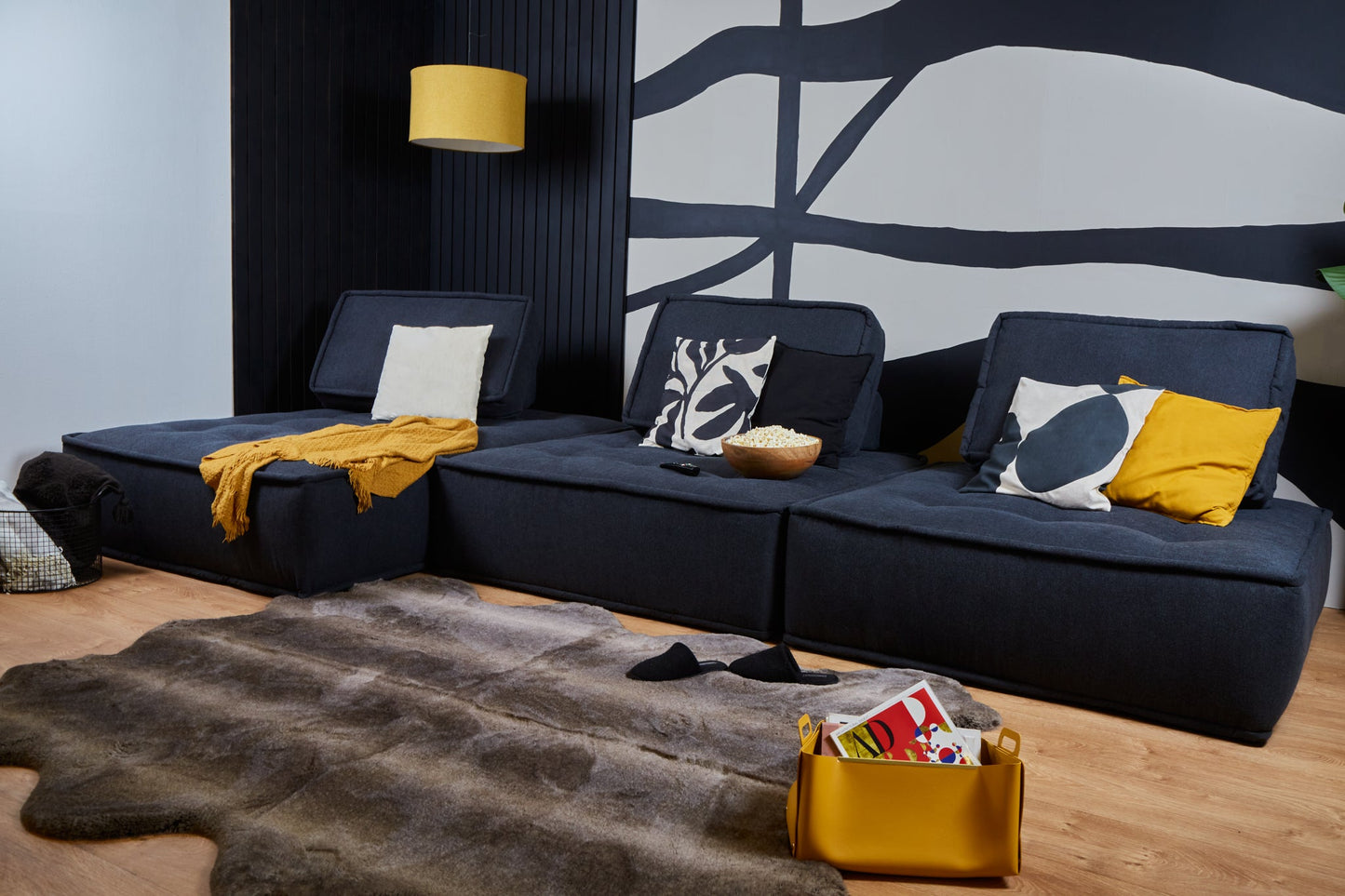 Set Sillones de 1 y 2 plazas Mood - Gris Claro Obscuro - Tugow