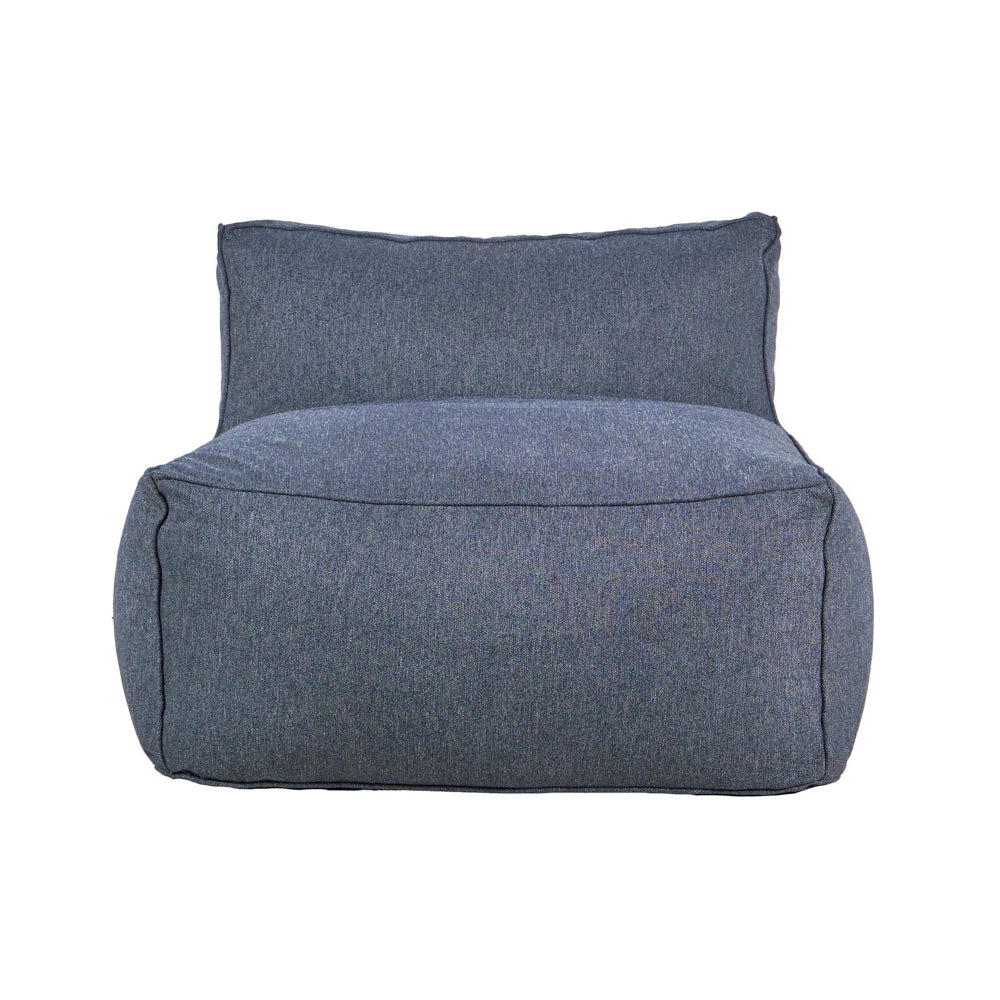 Puff y Taburete Novo - Azul Marino - Tugow