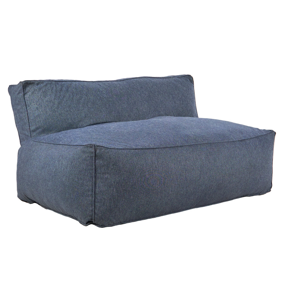 Puff de 2 Plazas Novo - Azul Marino - Tugow