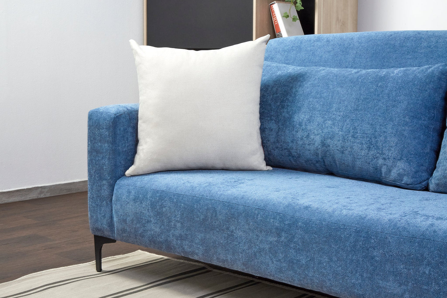 Sofá cama Landero - Azul - Tugow