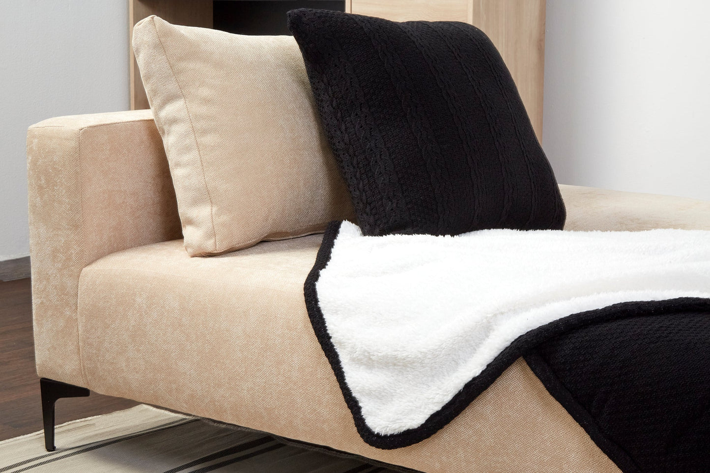 Sofá cama Landero - Hueso/Beige - Tugow