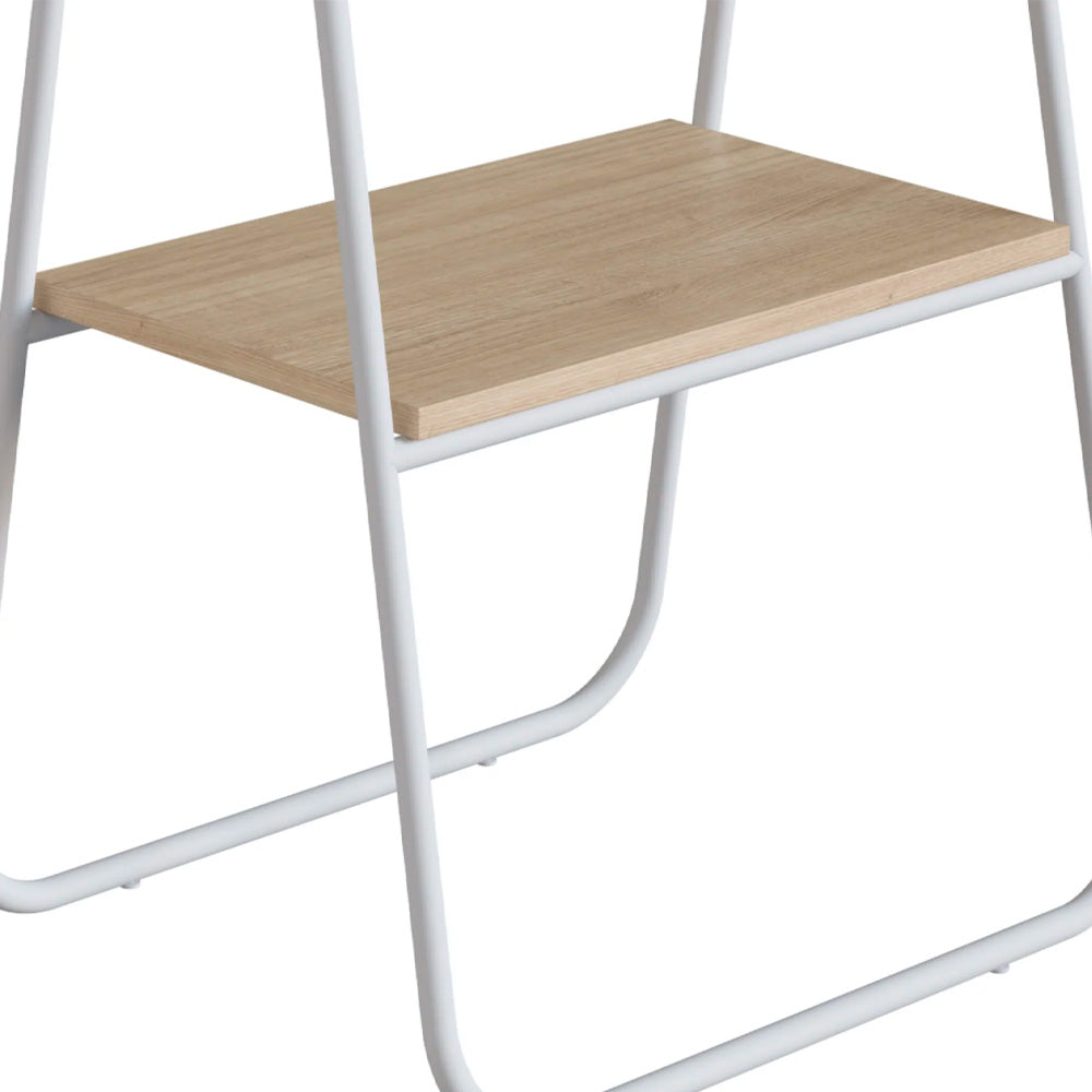 Organizador Vibol - Blanco y Color Madera - Tugow