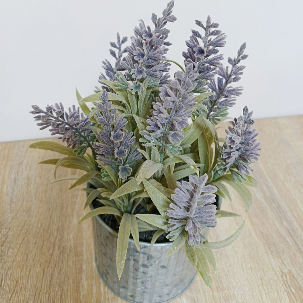 Planta Artificial Wyatt - Lila y Gris - Tugow